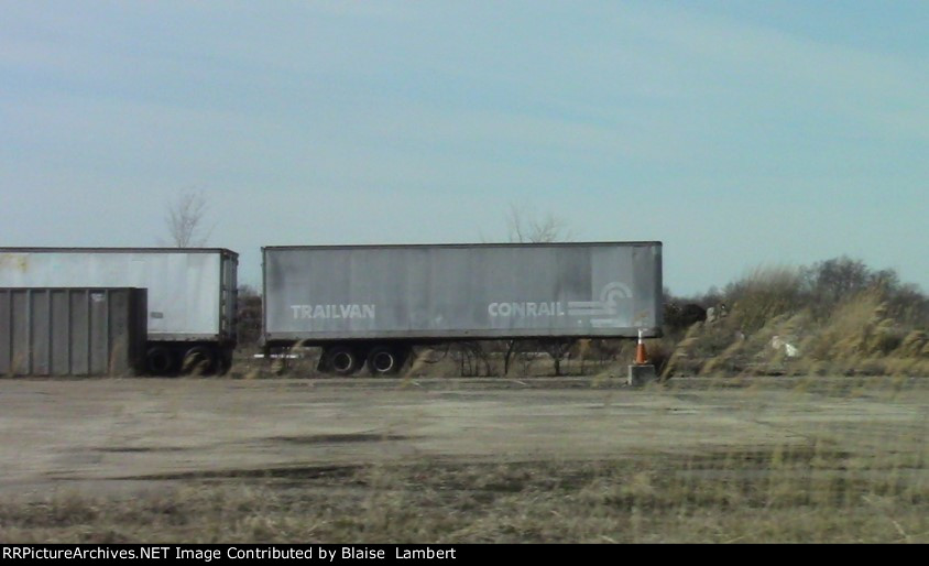 Old Conrail semi trailer